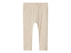 Lil Atelier gray morn heart leggings